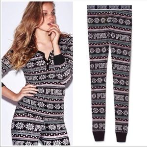 Victoria’s Secret Pink Christmas Pajama Set